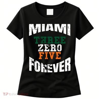 305 Area Code Three Zero Five Miami Women's T-Shirt
