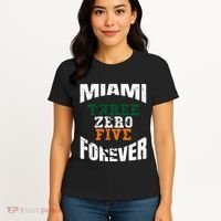 305 Area Code Three Zero Five Miami Women's T-Shirt thumb 4