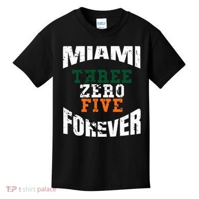 305 Area Code Three Zero Five Miami Kids T-Shirt