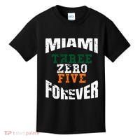 305 Area Code Three Zero Five Miami Kids T-Shirt thumb 0