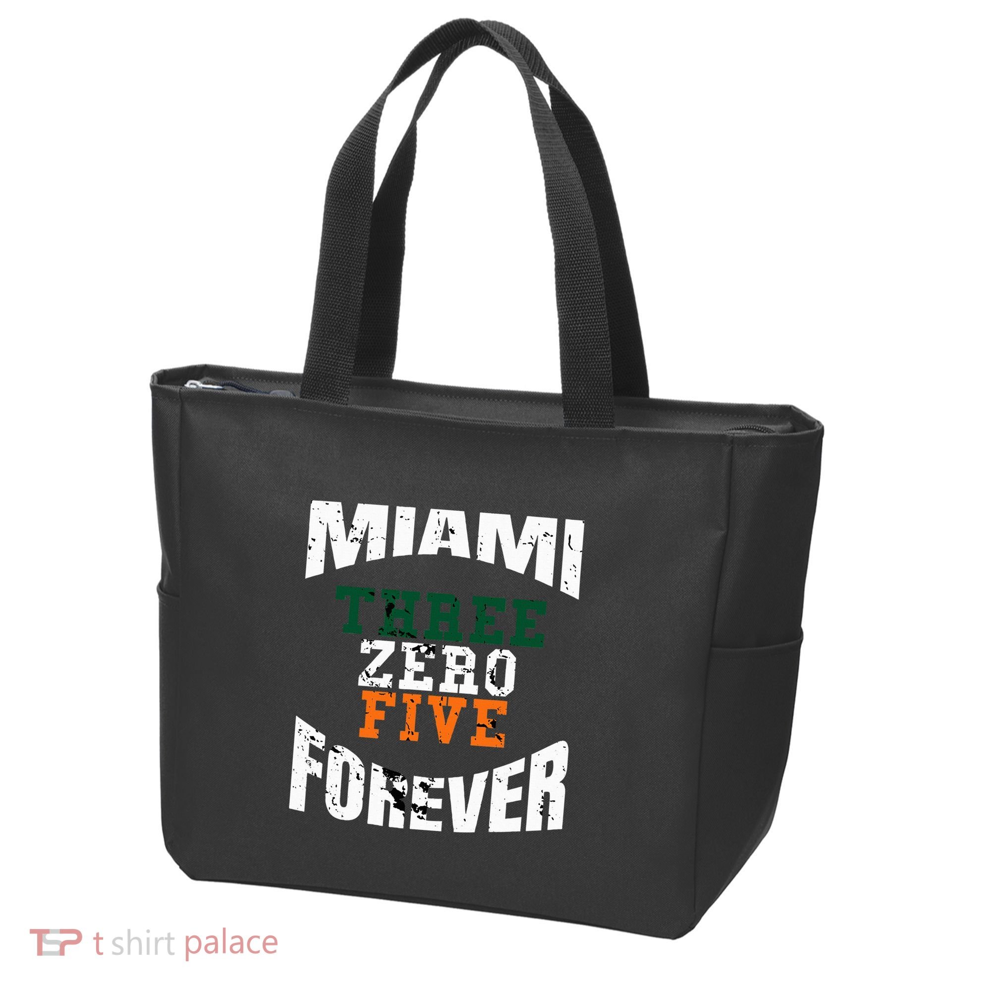 305 Area Code Three Zero Five Miami Tote Bag