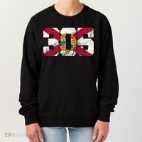 305 Area Code Flag Of Florida Miamidade County Women's Sweatshirt thumb 0