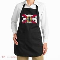 305 Area Code Flag Of Florida Miamidade County Apron thumb 2