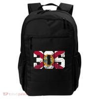 305 Area Code Flag Of Florida Miamidade County Backpack thumb 0