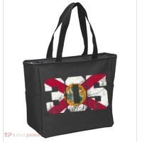 305 Area Code Flag Of Florida Miamidade County Tote Bag thumb 2