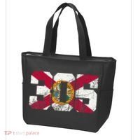 305 Area Code Flag Of Florida Miamidade County Tote Bag thumb 3