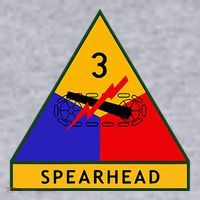 3rd Armored Division Army Wwii Spearhead Women's Sweatshirt thumb 2