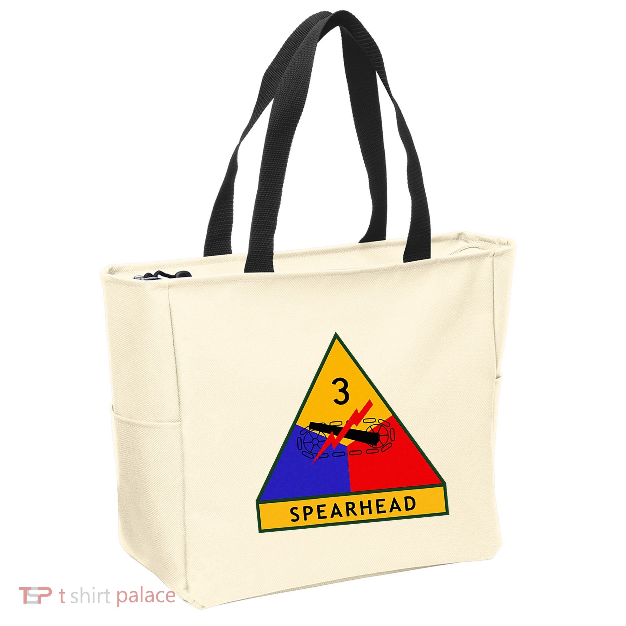 3rd Armored Division Army Wwii Spearhead Tote Bag