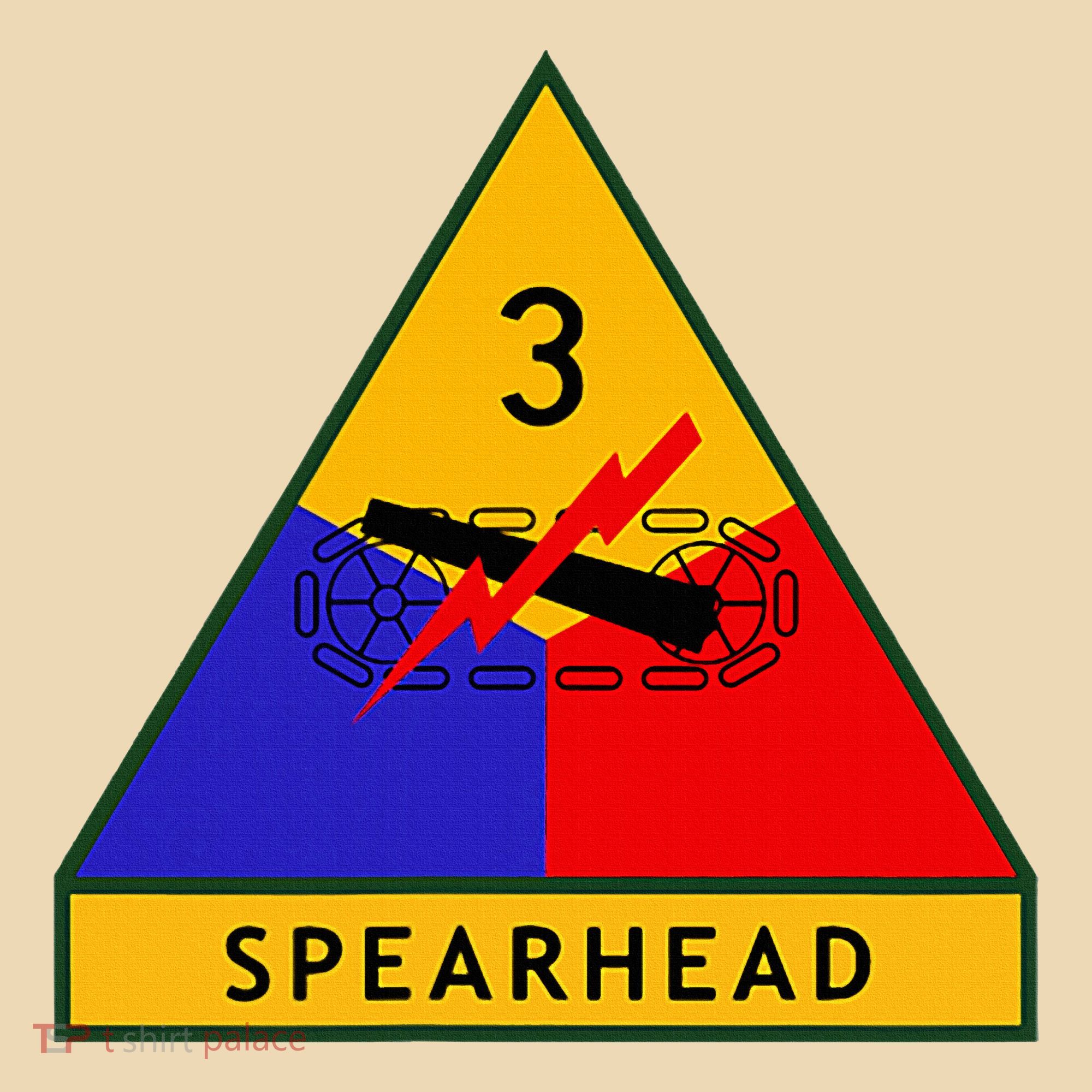 3rd Armored Division Army Wwii Spearhead Tote Bag