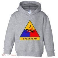 3rd Armored Division Army Wwii Spearhead Toddler Hoodie thumb 0