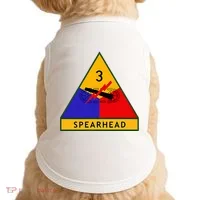 3rd Armored Division Army Wwii Spearhead Doggie Tank thumb 0