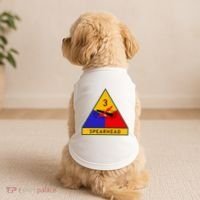 3rd Armored Division Army Wwii Spearhead Doggie Tank thumb 2