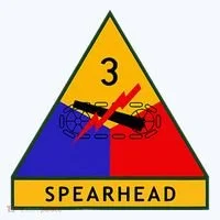 3rd Armored Division Army Wwii Spearhead Doggie Tank thumb 4