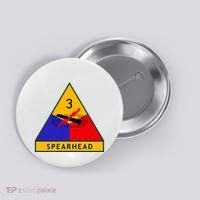 3rd Armored Division Army Wwii Spearhead Button thumb 0