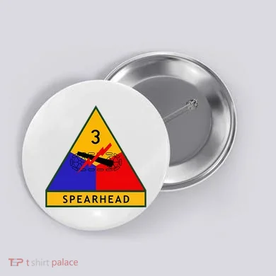3rd Armored Division Army Wwii Spearhead Button
