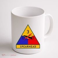 3rd Armored Division Army Wwii Spearhead Coffee Mug thumb 1