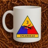 3rd Armored Division Army Wwii Spearhead Coffee Mug thumb 2
