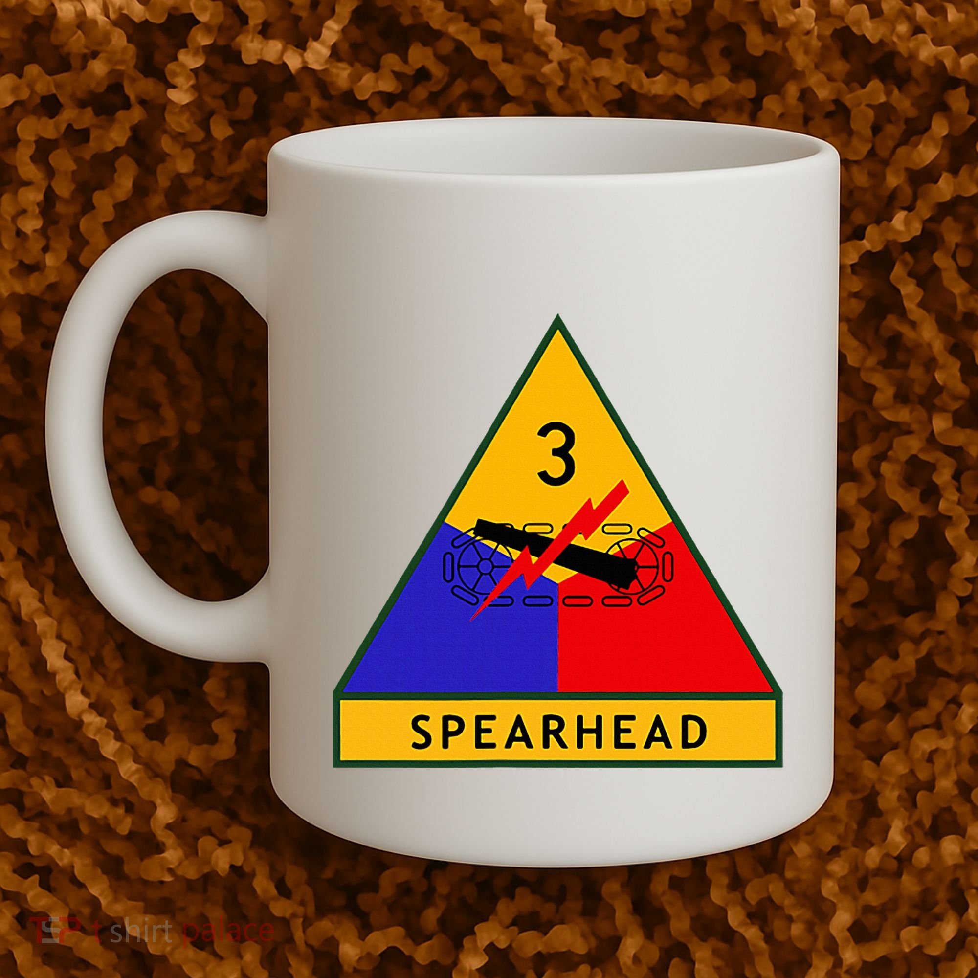 3rd Armored Division Army Wwii Spearhead Coffee Mug