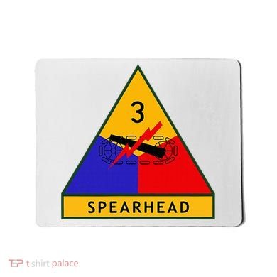 3rd Armored Division Army Wwii Spearhead Mousepad