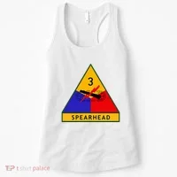 3rd Armored Division Army Wwii Spearhead Women's Tank Top thumb 0