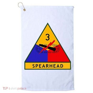 3rd Armored Division Army Wwii Spearhead Golf Towel