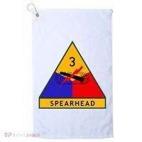 3rd Armored Division Army Wwii Spearhead Golf Towel thumb 0