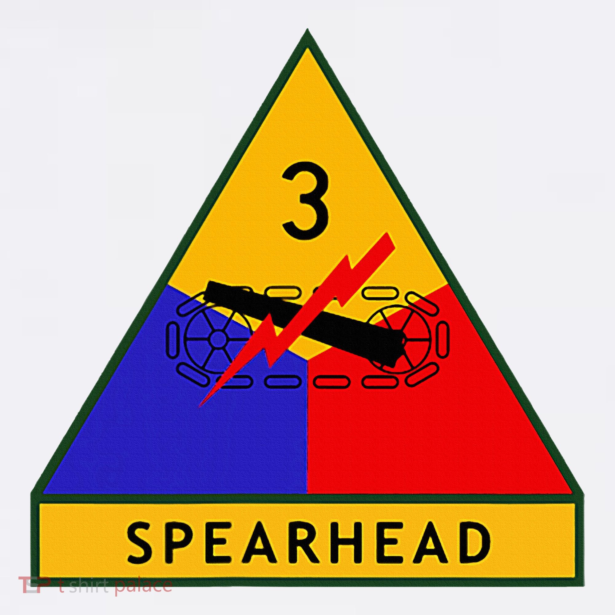 3rd Armored Division Army Wwii Spearhead Women's T-Shirt