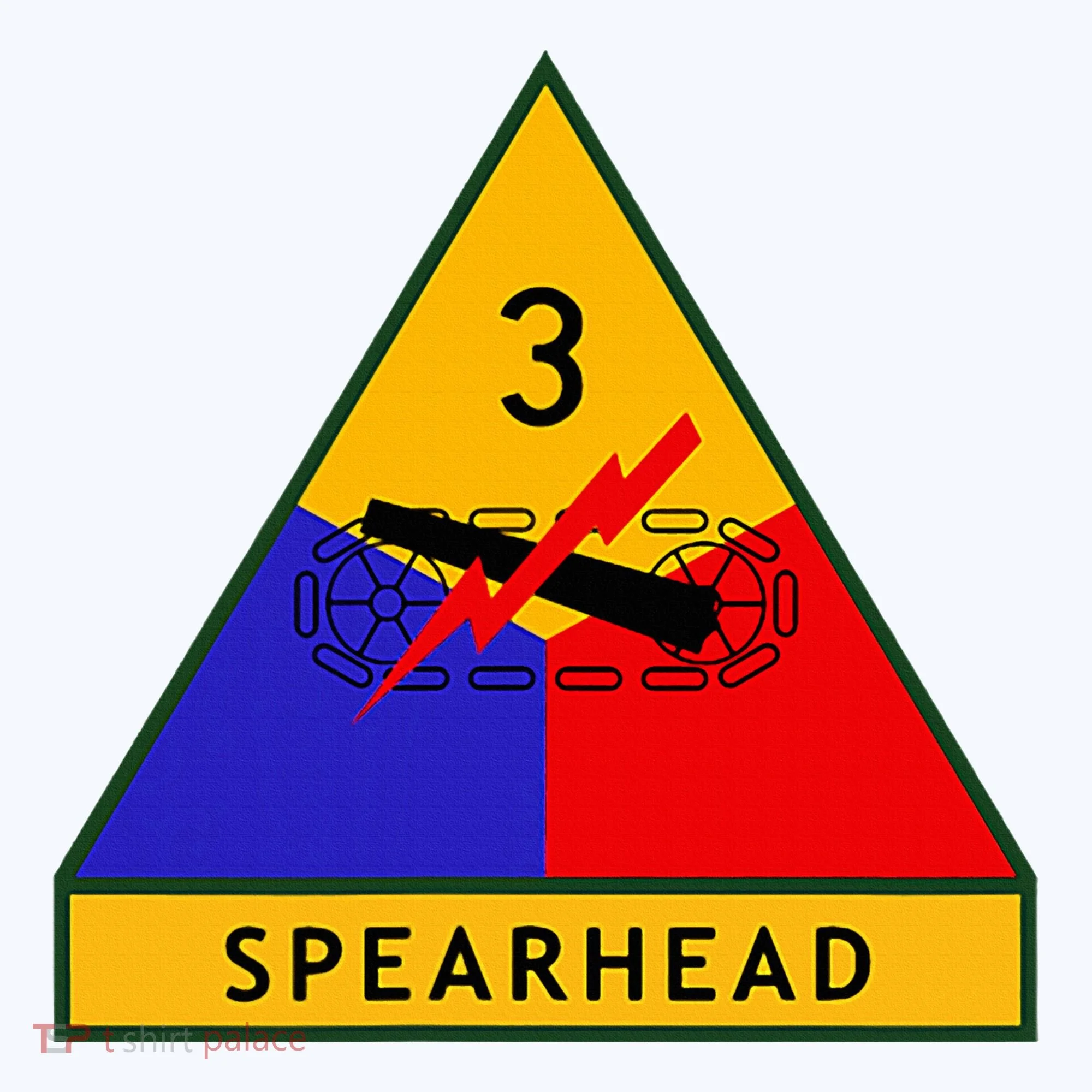 3rd Armored Division Army Wwii Spearhead Kids Hoodie