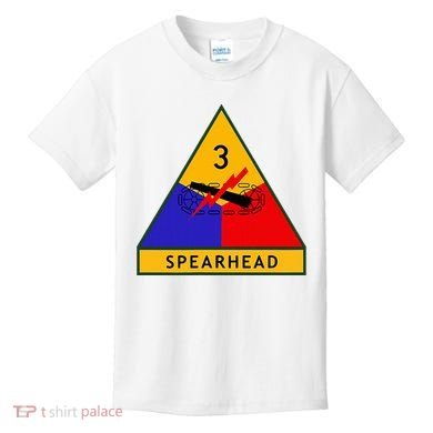 3rd Armored Division Army Wwii Spearhead Kids T-Shirt