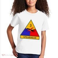 3rd Armored Division Army Wwii Spearhead Kids T-Shirt thumb 2