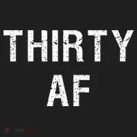 30 AF T Funny Thirty AF Beanie thumb 2