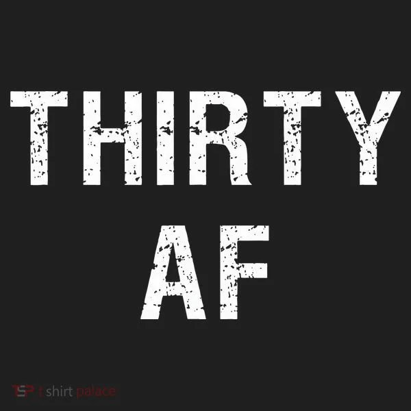 30 AF T Funny Thirty AF Beanie