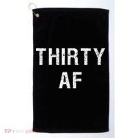 30 AF T Funny Thirty AF Golf Towel thumb 0