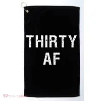 30 AF T Funny Thirty AF Golf Towel thumb 0