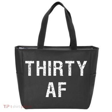 30 AF T Funny Thirty AF Tote Bag