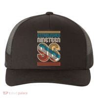 30th Birthday 1996 Established Nineteen 96 Yupoong Adult 5-Panel Trucker Hat thumb 0