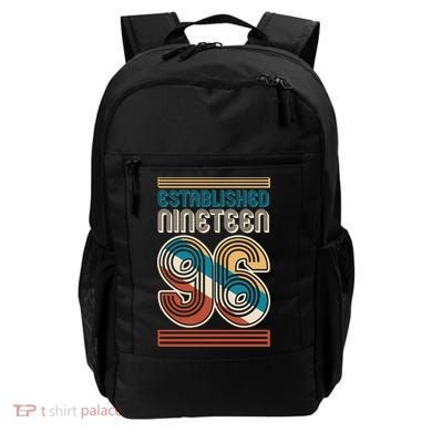 30th Birthday 1996 Established Nineteen 96 Backpack