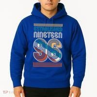 30th Birthday 1996 Established Nineteen 96 Hoodie thumb 2