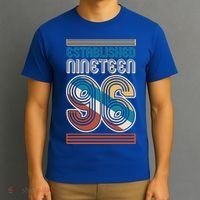 30th Birthday 1996 Established Nineteen 96 T-Shirt thumb 3
