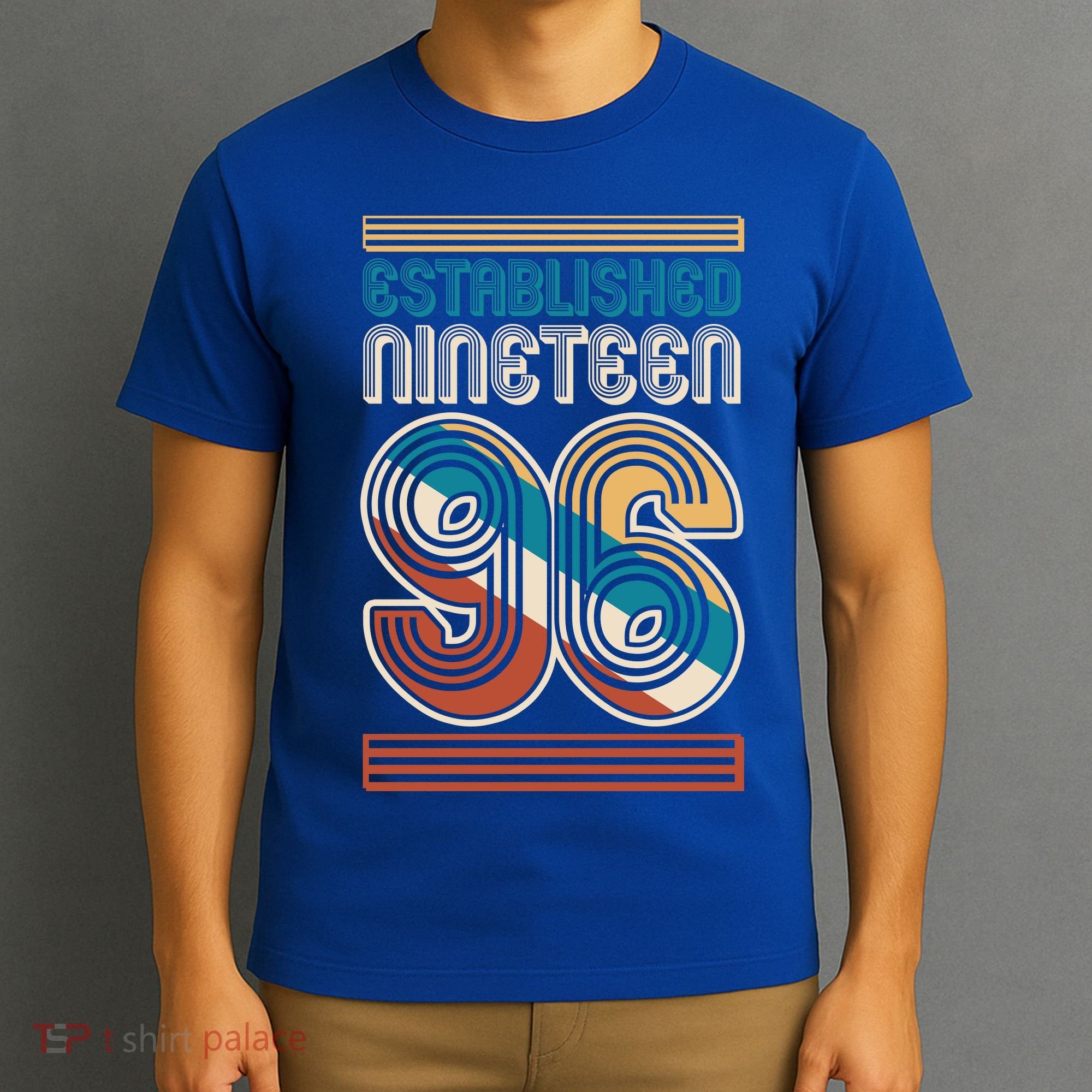 30th Birthday 1996 Established Nineteen 96 T-Shirt