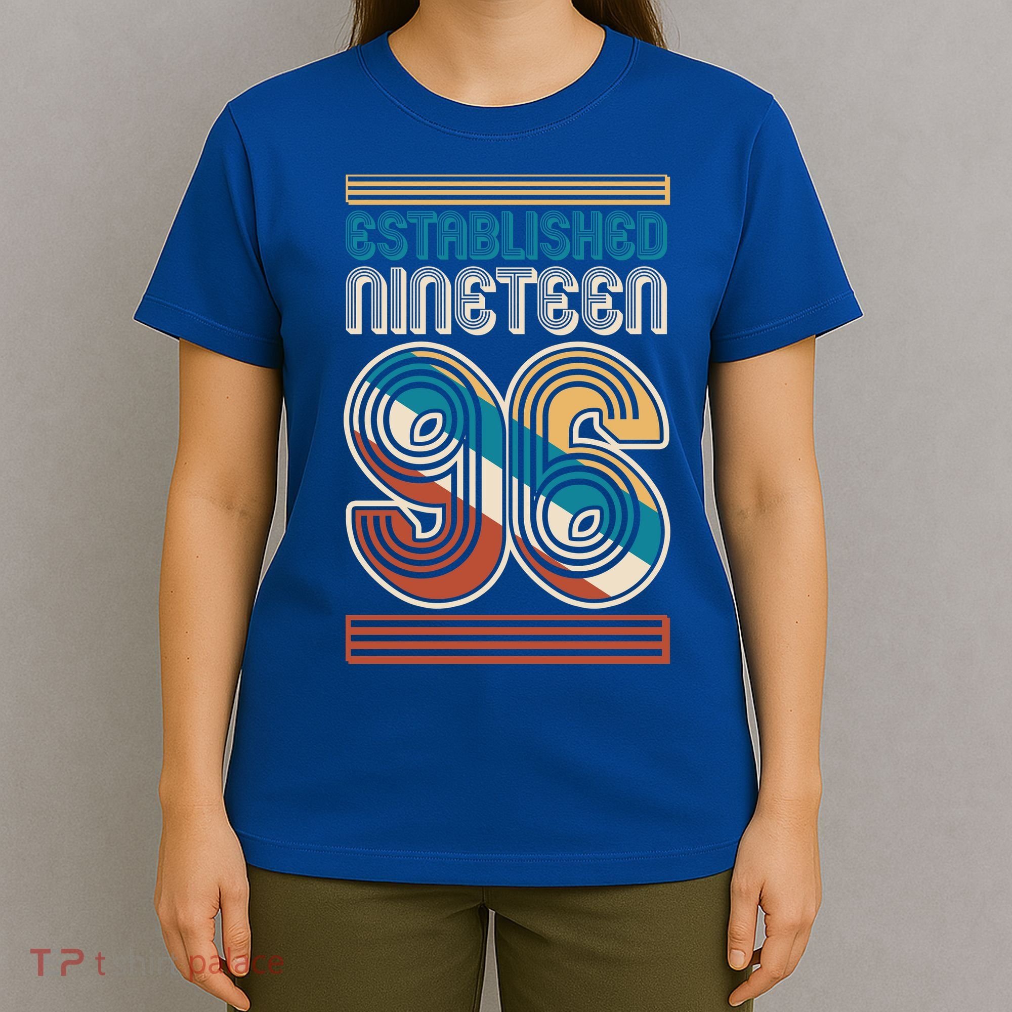 30th Birthday 1996 Established Nineteen 96 T-Shirt