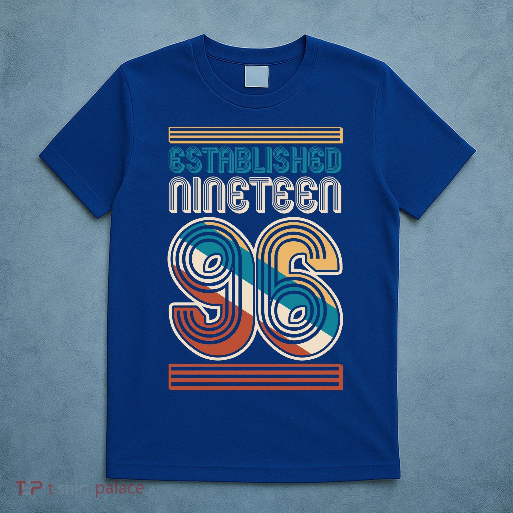 30th Birthday 1996 Established Nineteen 96 T-Shirt