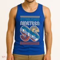 30th Birthday 1996 Established Nineteen 96 Tank Top thumb 3