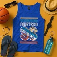30th Birthday 1996 Established Nineteen 96 Tank Top thumb 4
