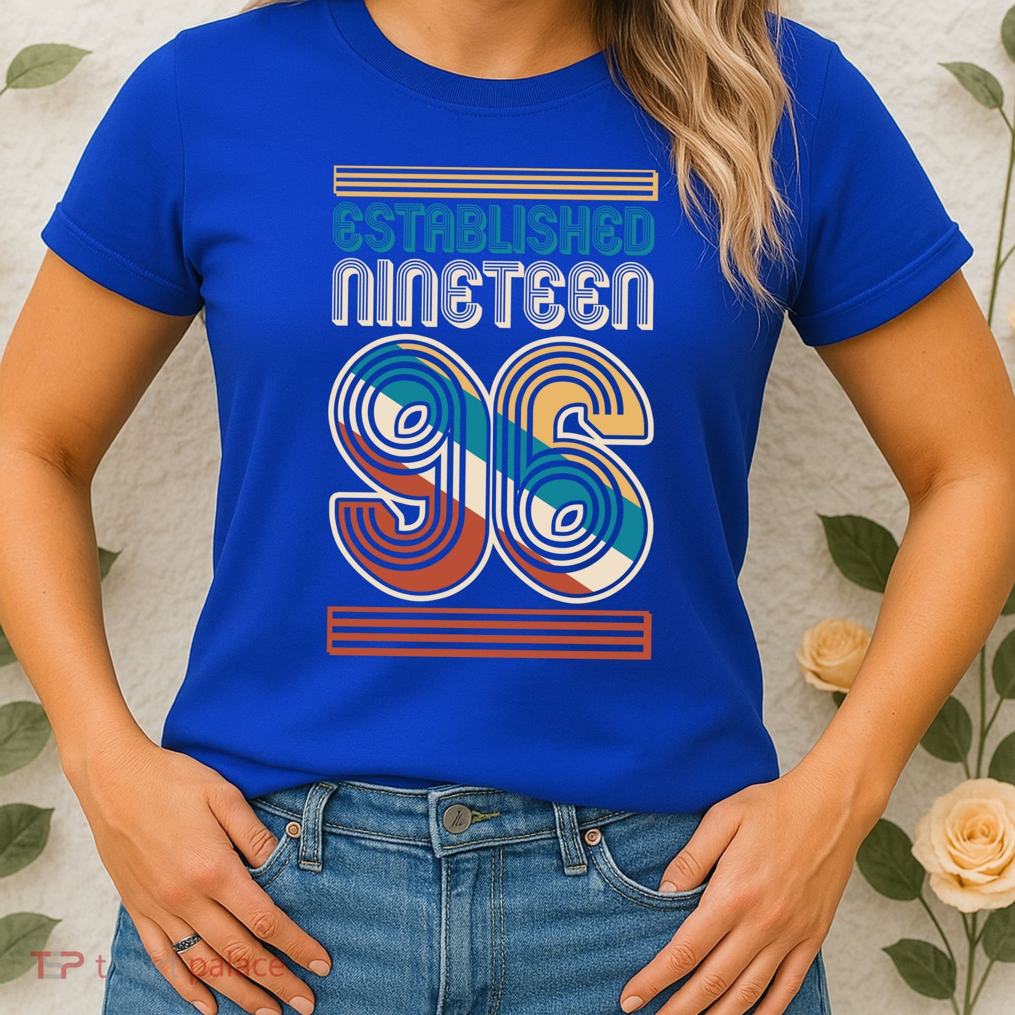 30th Birthday 1996 Established Nineteen 96 Women's T-Shirt