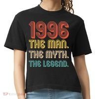 30th Birthday 1996 The Man Myth The Legend Comfort Colors Boxy T-Shirt thumb 0
