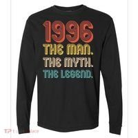 30th Birthday 1996 The Man Myth The Legend Comfort Colors Heavyweight Long Sleeve T-Shirt thumb 0