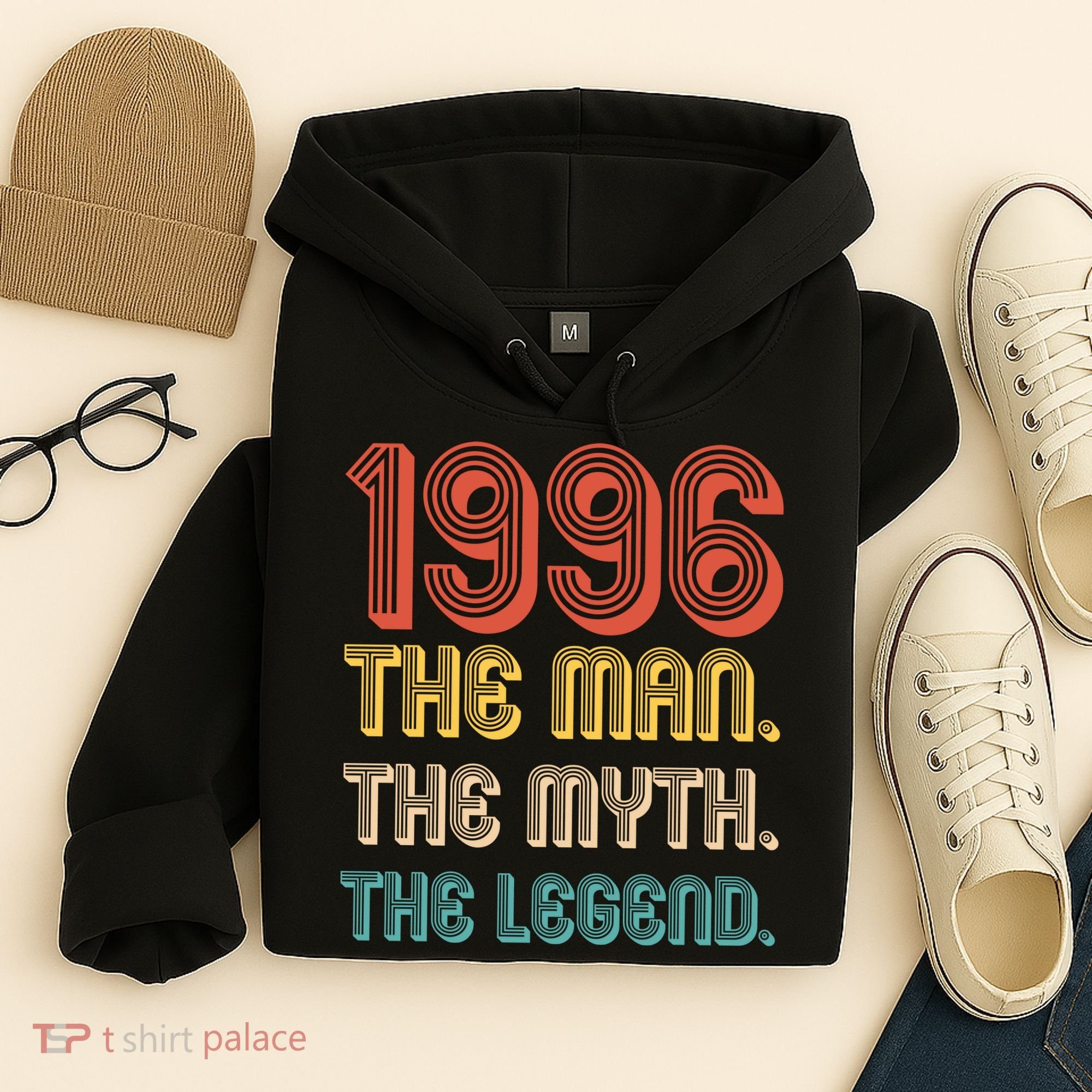 30th Birthday 1996 The Man Myth The Legend Hoodie