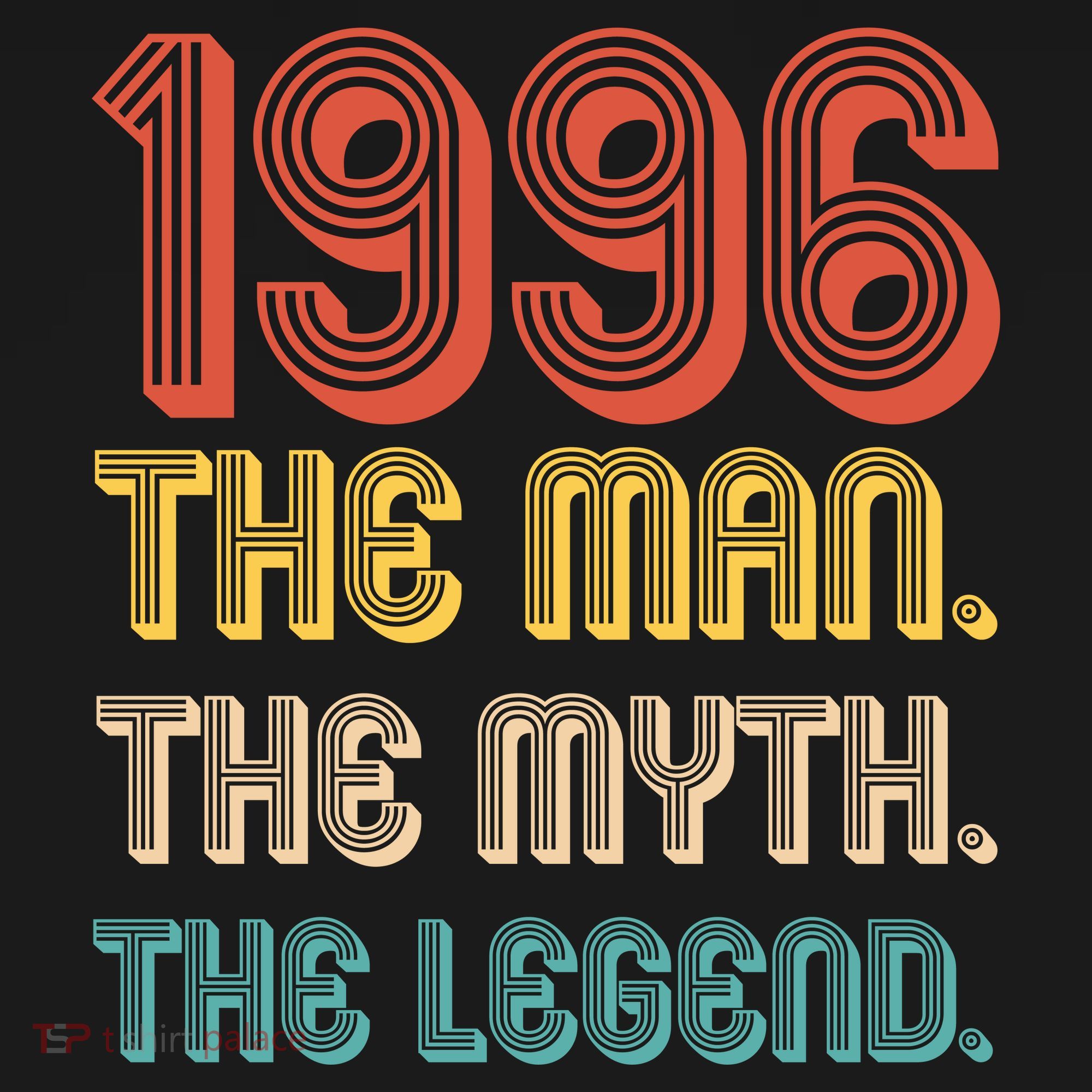 30th Birthday 1996 The Man Myth The Legend Hoodie