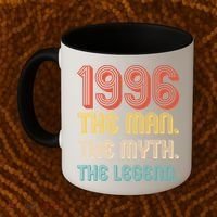 30th Birthday 1996 The Man Myth The Legend Coffee Mug thumb 2